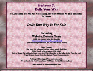 dollsyourway.com screenshot