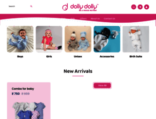 dollydollystore.com screenshot