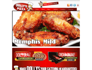dollyspizza.com screenshot