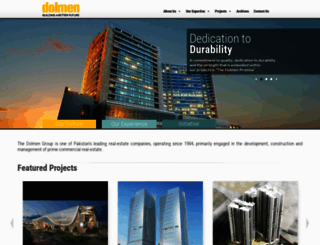 dolmengroup.com screenshot