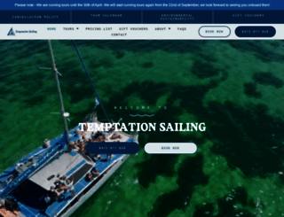 dolphinboat.com.au screenshot