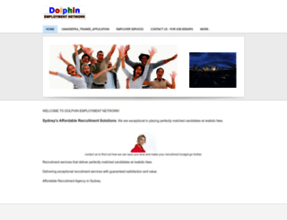 dolphinemployment.net screenshot