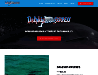 dolphinexpresscharters.com screenshot