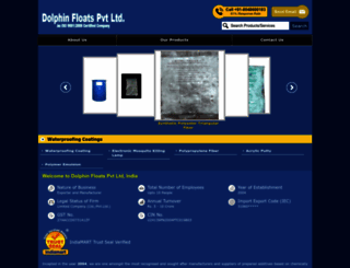 dolphinfloats.co.in screenshot
