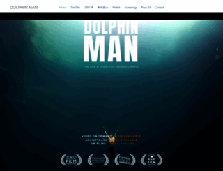 dolphinmanfilm.com screenshot