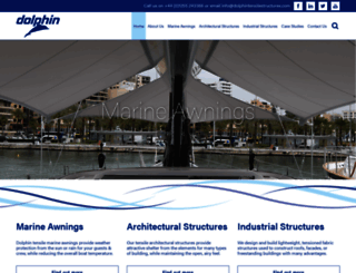 dolphintensilestructures.com screenshot