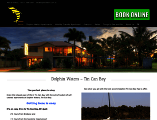 dolphinwaters.com.au screenshot