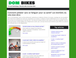 dom-bikes.com screenshot