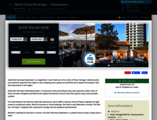 dom-henrique-porto.hotel-rv.com screenshot
