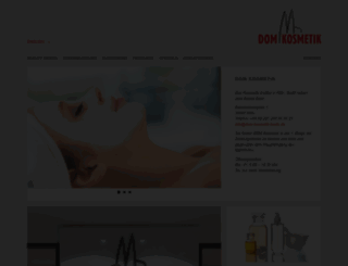 dom-kosmetik-koeln.de screenshot