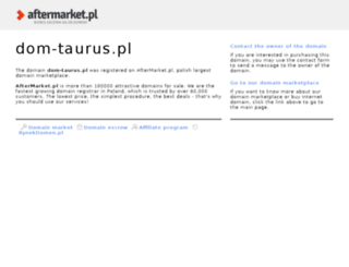 dom-taurus.pl screenshot