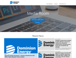 dom.mediaroom.com screenshot