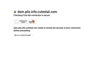dom.pliz.info.cutestat.com screenshot