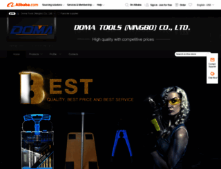 doma-tools.en.alibaba.com screenshot