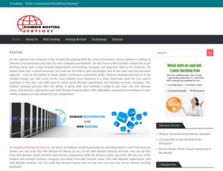 domain-hosting-services.in screenshot