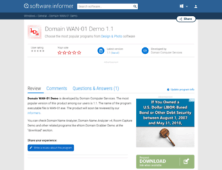 domain-wan-01-demo.software.informer.com screenshot