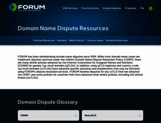 domain.adrforum.com screenshot