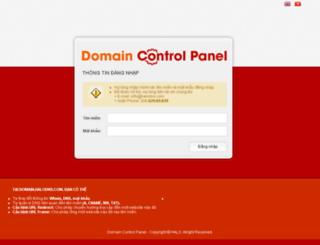 domain.halodns.com screenshot
