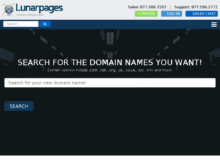 domain.lunarpages.com screenshot