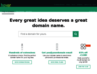 domain.wix.com screenshot