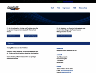 domain24.de screenshot