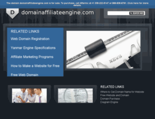 domainaffiliateengine.com screenshot
