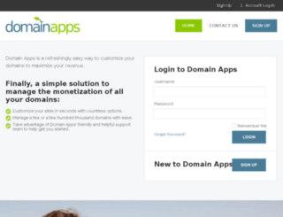 domainapps.com screenshot