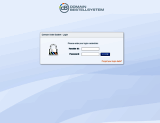 domainbestellsystem.de screenshot