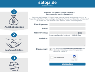 domainbewertung.satoja.de screenshot