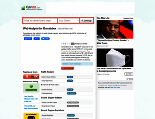 domainbox.net.cutestat.com screenshot