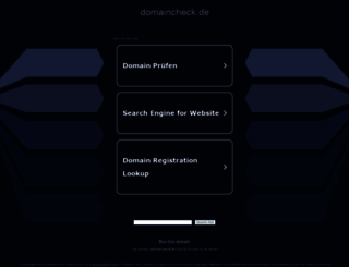 domaincheck.de screenshot