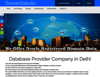 domaindata.biz screenshot