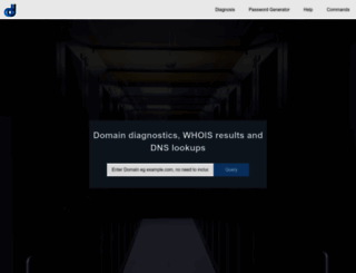 domaindiagnosis.com screenshot