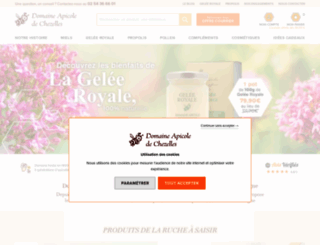 domaine-chezelles.com screenshot