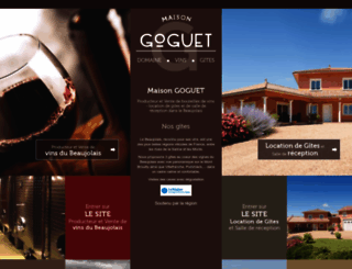 domaine-goguet.com screenshot