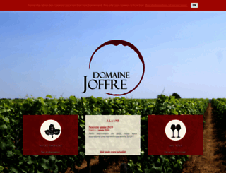 domaine-joffre.com screenshot