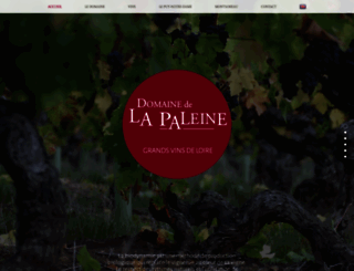 domaine-paleine.com screenshot
