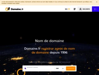 domaine.eu screenshot