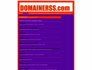 domainerss.com screenshot