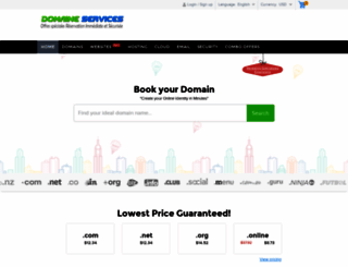 domaineservices.com screenshot