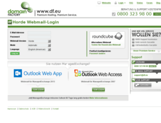 domainfactory-webmail.de screenshot