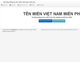domainfree.hnvietnam.vn screenshot