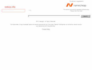 domainhost1.rankco.info screenshot