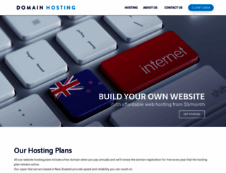 domainhosting.co.nz screenshot