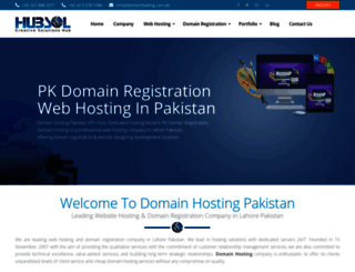 domainhosting.com.pk screenshot