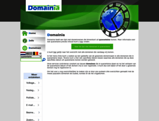 domainia.nl screenshot