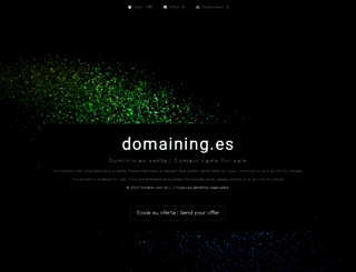 domaining.es screenshot