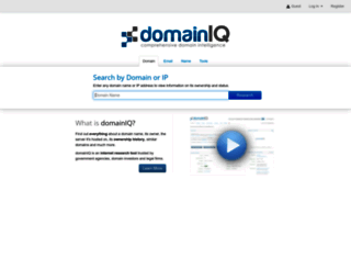 domainiq.com screenshot
