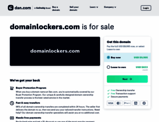 domainlockers.com screenshot