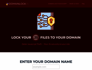 domainlockjs.com screenshot